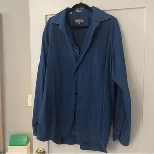 Paul Stuart Denim Button Down Shirt